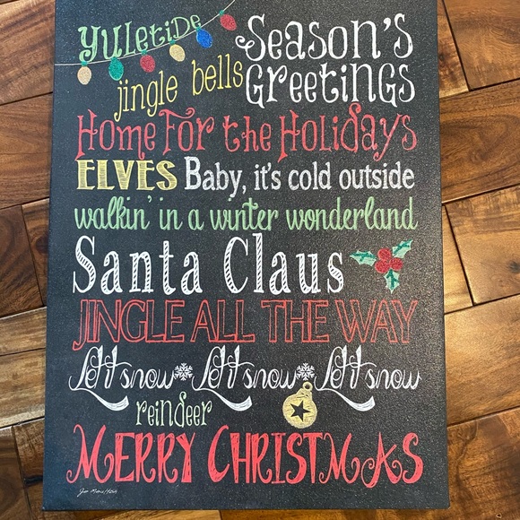 Christmas Decor Canvas new - Picture 1 of 1